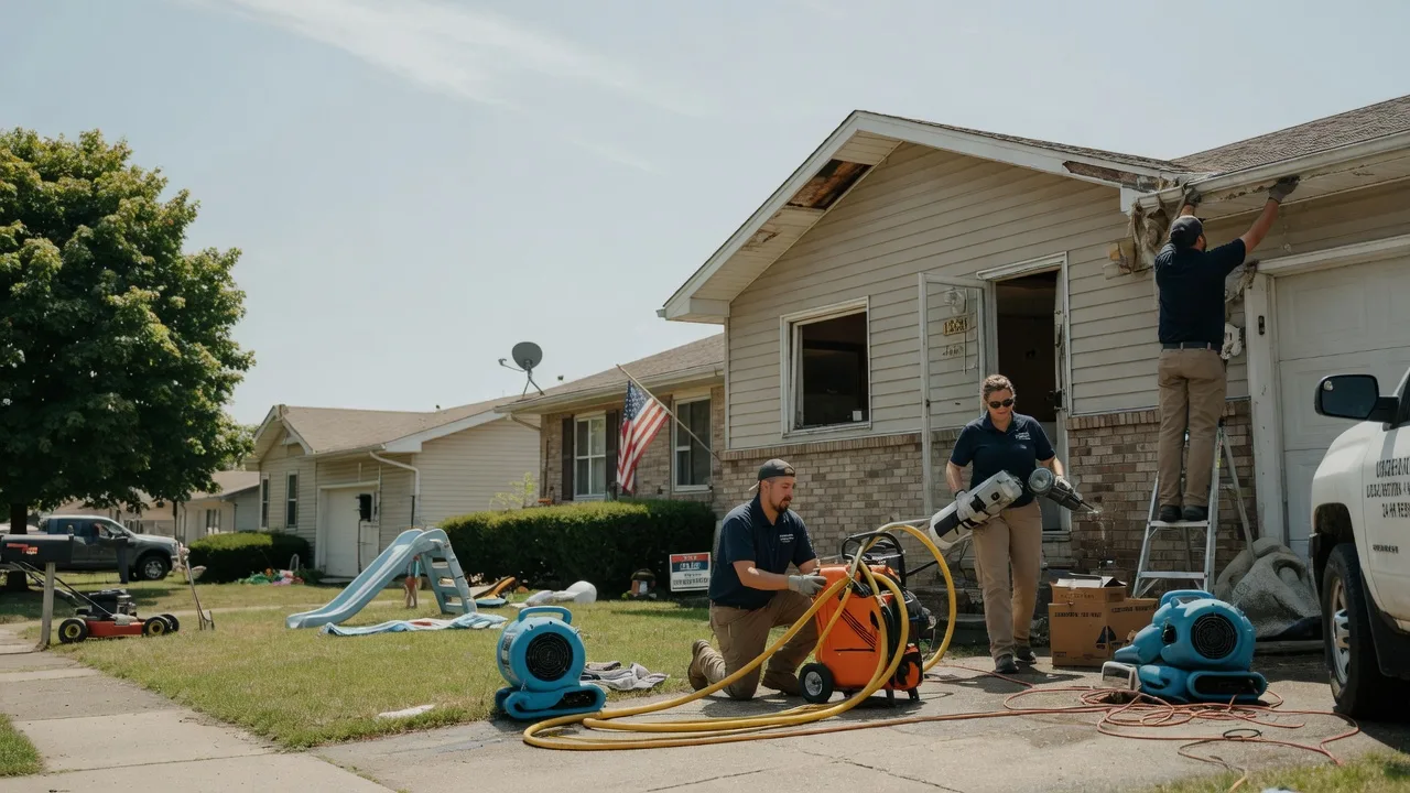 Water Damage Restoration in Urbana, IA near me